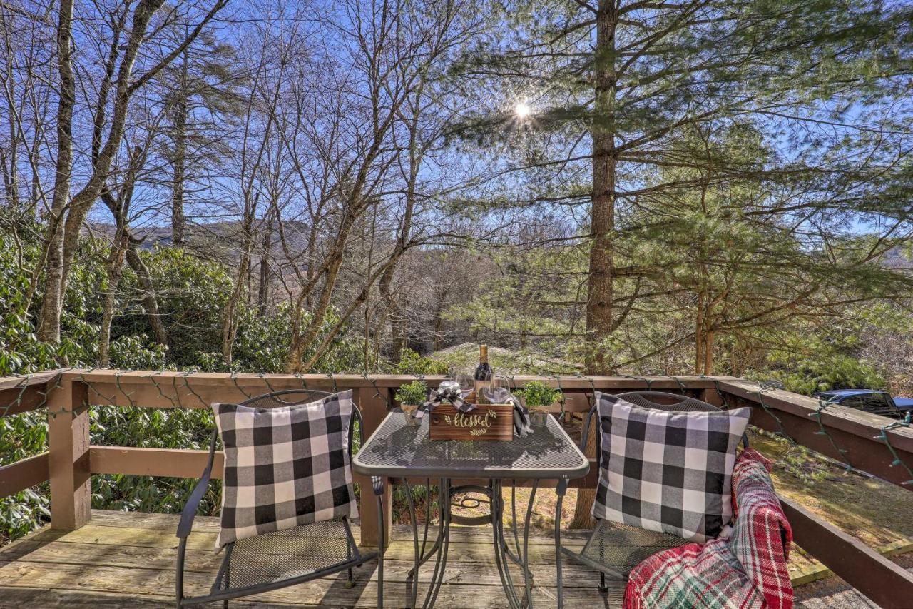 Banner Elk Mountain Retreat With Deck And Fireplace Экстерьер фото