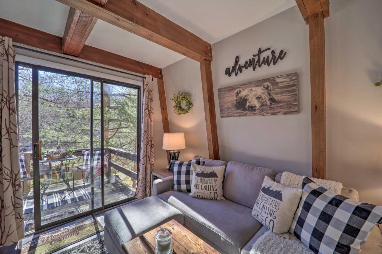 Banner Elk Mountain Retreat With Deck And Fireplace Экстерьер фото