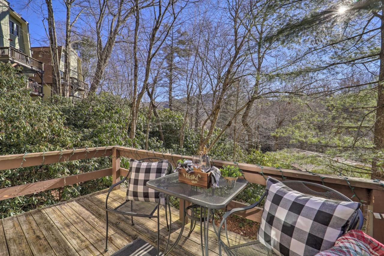 Banner Elk Mountain Retreat With Deck And Fireplace Экстерьер фото
