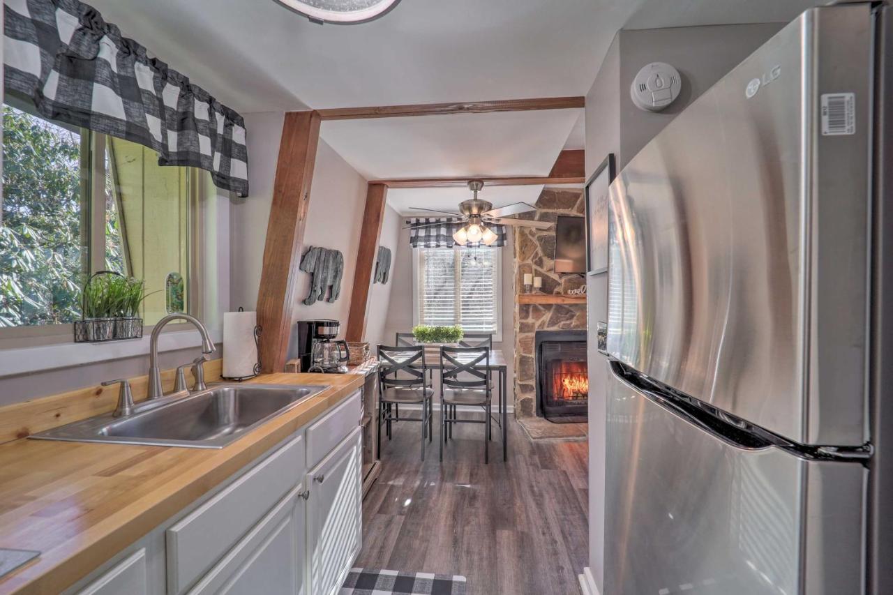 Banner Elk Mountain Retreat With Deck And Fireplace Экстерьер фото